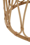 Round Natural Rattan Table