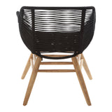 Black Rope Armchair