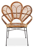 Petal Natural Rattan Armchair