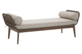 Woven Frame Longue Bench