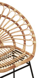 Natural Rattan Sunflower Chair
