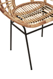 Natural Rattan Sunflower Chair