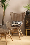 Latte Rope Lounge Chair And Footstool