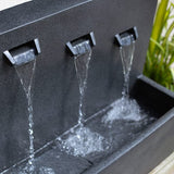 Kabe Falls Water Feature, Plug & Play