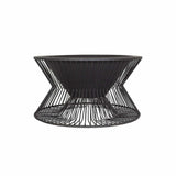 Milan Steel Contemporary Firepit