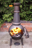 Granada XL cast iron chimenea
