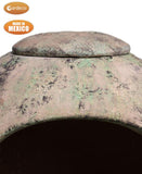 Haeddyn Ellipse shaped Mex chim Celtic theme including stand and lid