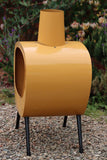 Stella Chimenea, Mid-Century Retro Design in Orange