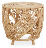 Large Natural Rattan Table