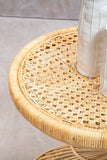 Natural Twisted Rattan table