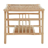 Natural Rattan Rectangular Coffee Table