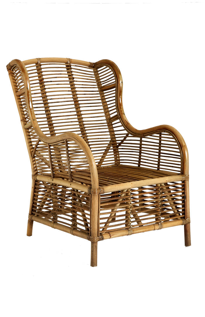 Grey Natural Kubu Rattan Chair