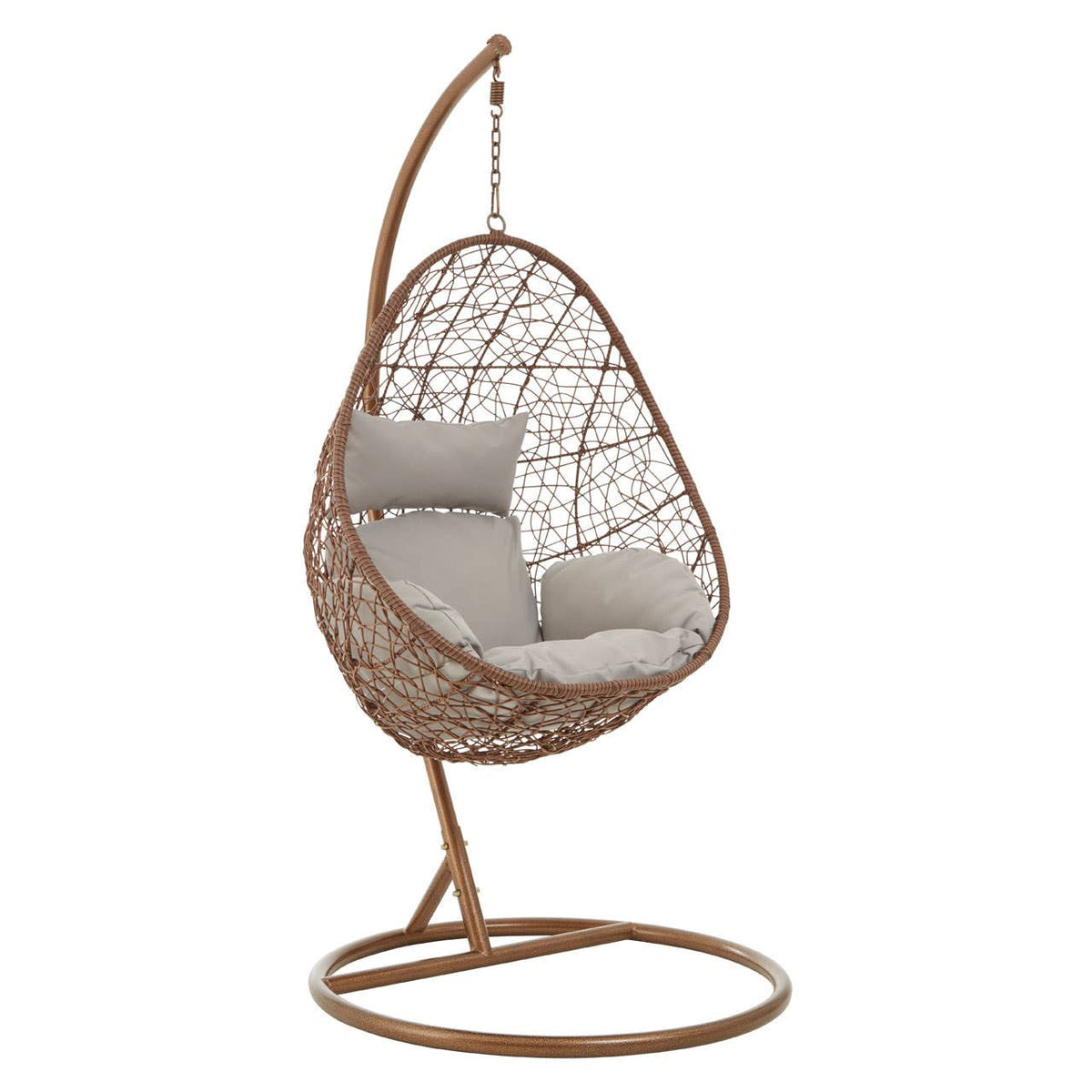 Brown Rattan Hanging Chair