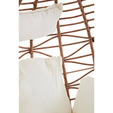 Natural Rattan Effect Hanging Chair