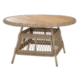 Provence Collection Outdoor 4 Seater Round Dining Set