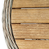 Provence Collection Outdoor 4 Seater Round Dining Set