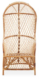 Mesh Style High Back Natural Rattan Chair
