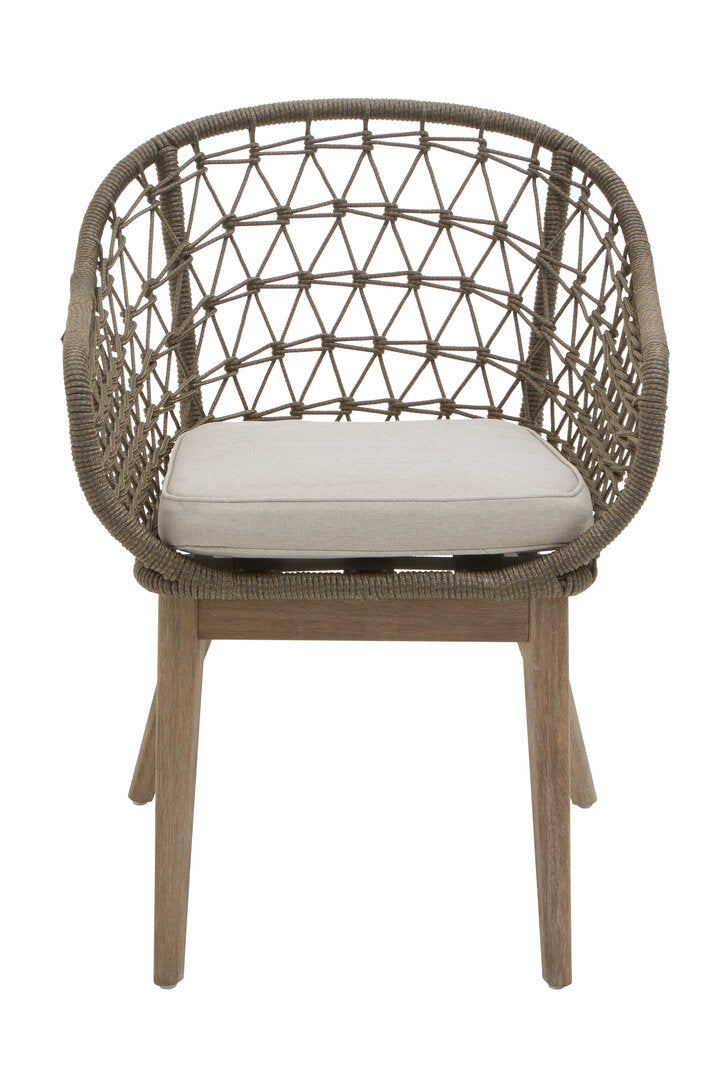 Woven Back Chair