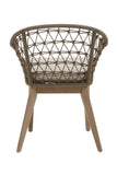 Woven Back Chair